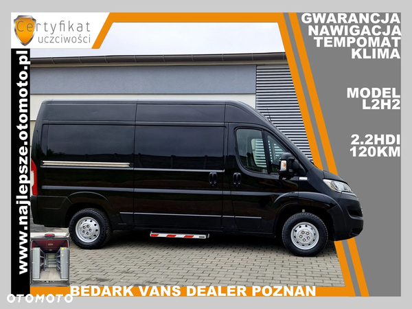 Peugeot Boxer, L2H2, 2019 XI, Nawigacja, klima, tempomat, czujniki