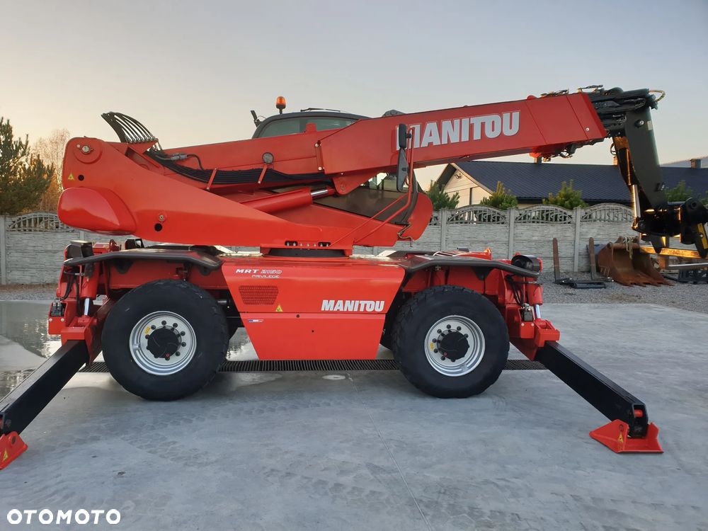 Manitou MRT ROTO Privilege KOSZ/WIDŁY/PILOT SPROWADZONA PIĘKNY STAN - 5