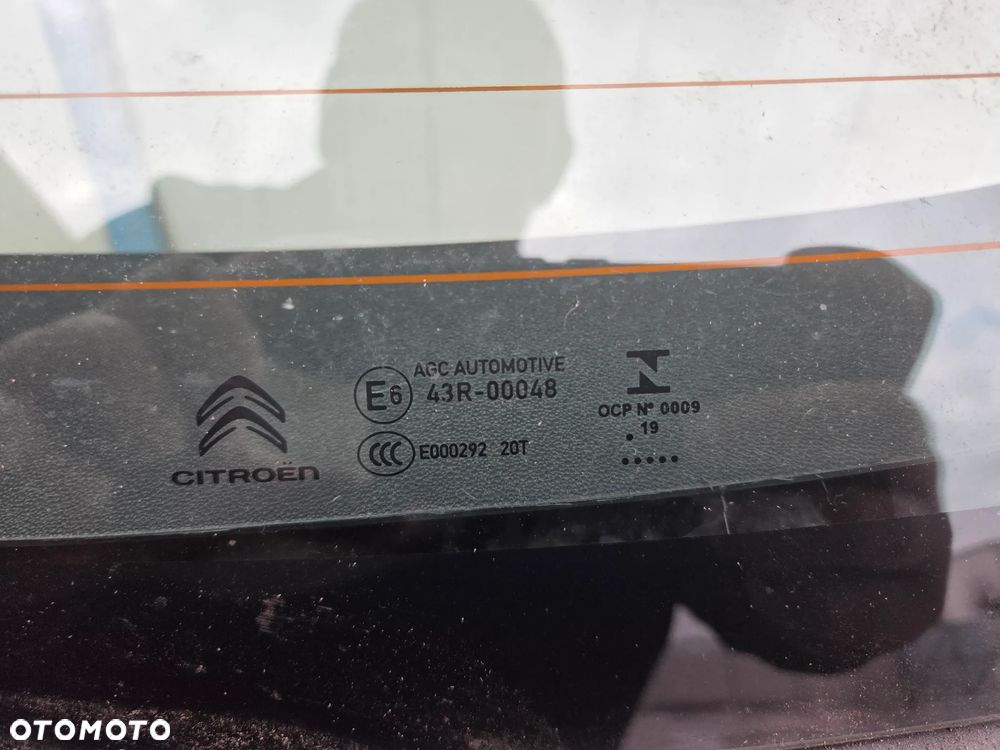 Klapa bagażnika szyba Citroen C3 III - 5