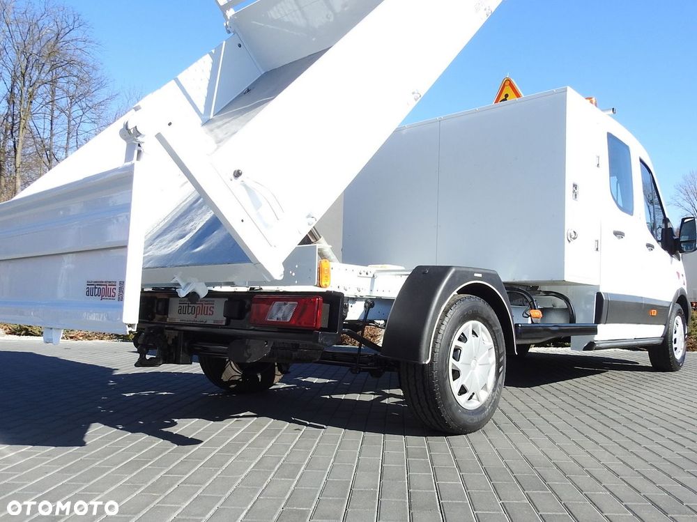 Ford TRANSIT  WYWROTKA PODWÓJNA KABINA DOKA 6 MIEJSC TEMPOMAT KLIMATYZACJA  130KM - 24