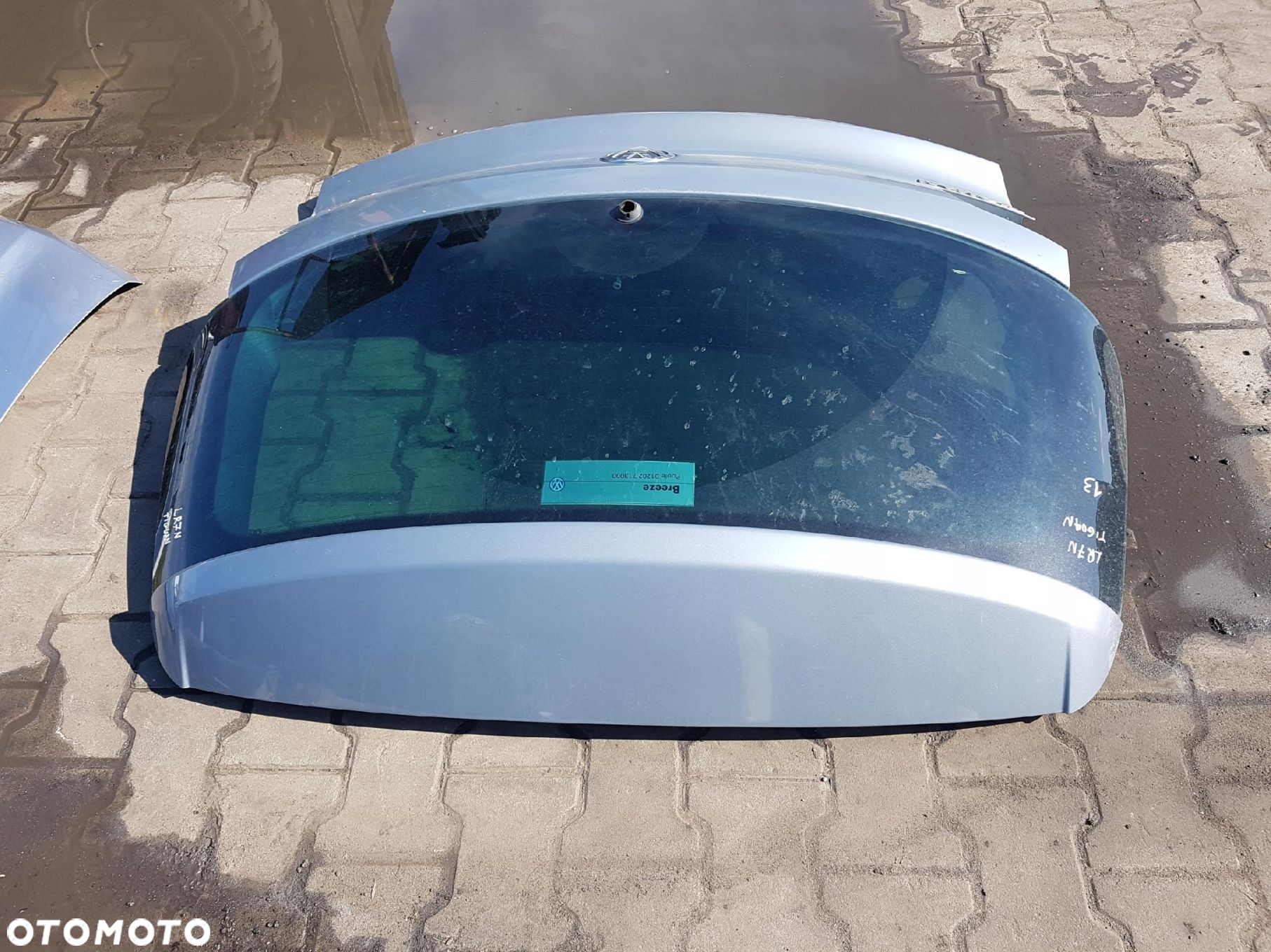 VW TIGUAN I 5N 06-15r KLAPA BAGAŻNIKA TYŁ LR7N - 7