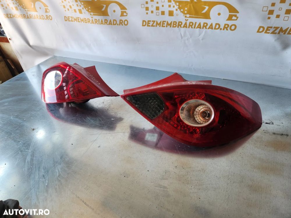 Stopuri Lampa Stop Tripla Stanga Dreapta Opel Corsa D Model 2-3 Usi - Dezmembrari Arad - 2