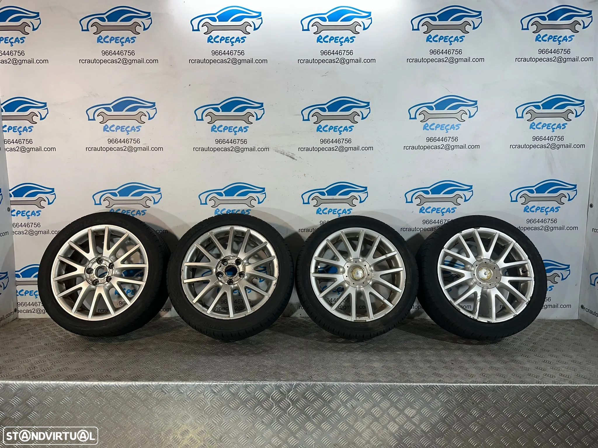 Conjunto Jantes 17 Originais VW Golf 5 Jetta 7J ET54 5x112 1K0601025AN - 3