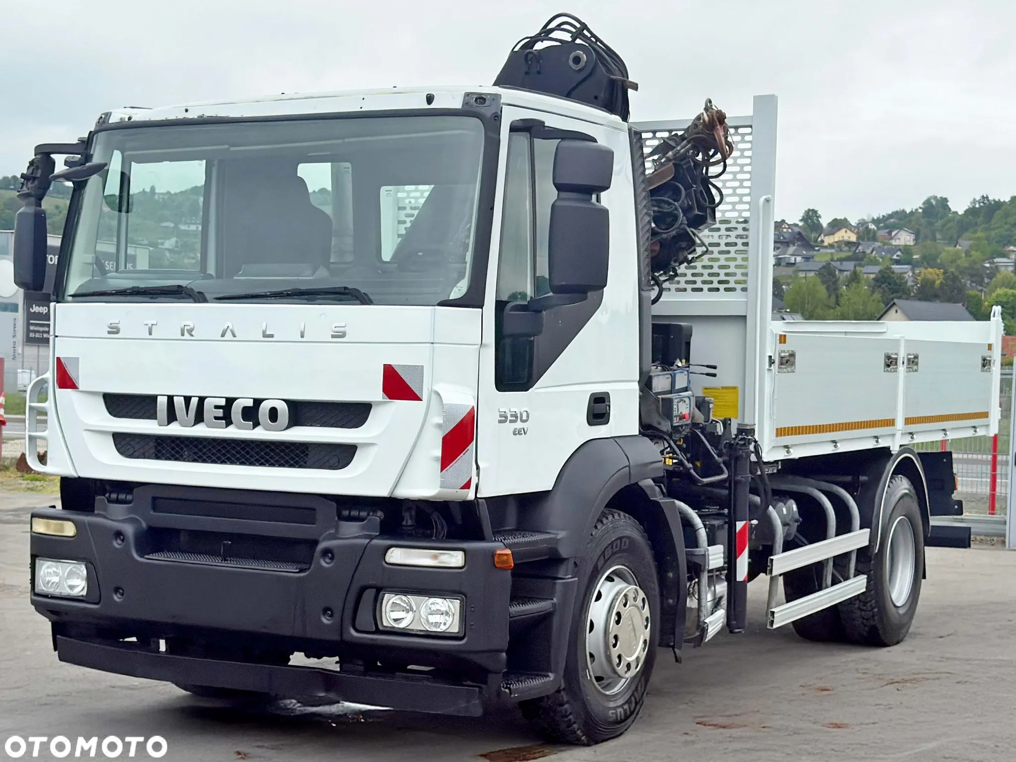 Iveco STRALIS 330 * WYWROTKA 4,60 m + HIAB 144 BS-3 HIDUO * STAN BDB - 4