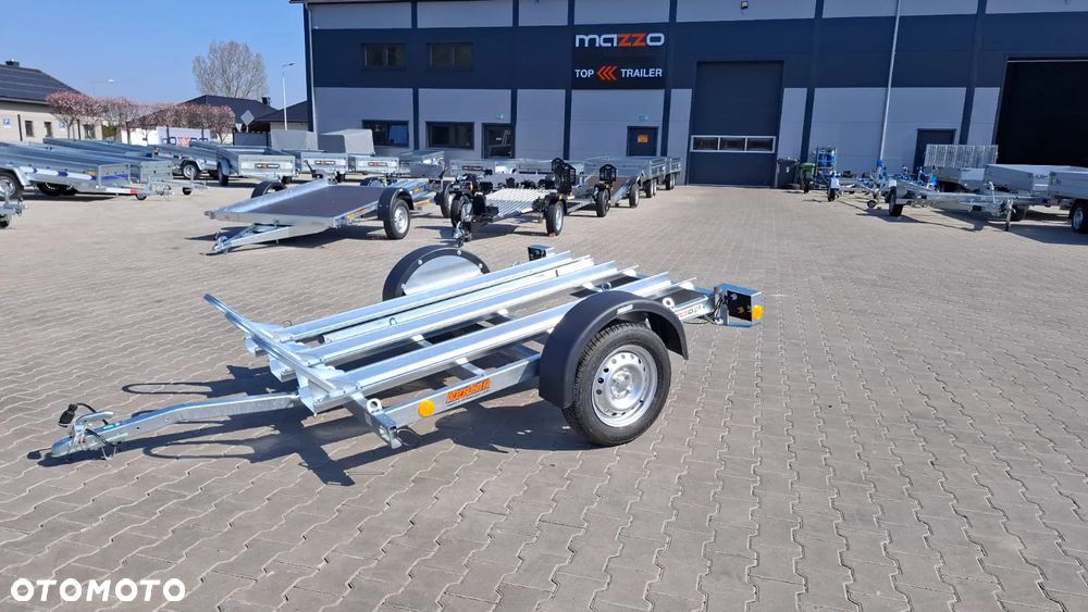 Neptun DOSTAWA Przyczepka 225x148,5cm N7-221 pm3 Lekka przyczepa jednoosiowa na 3 motory! DMC 750 kg GN202 - 17