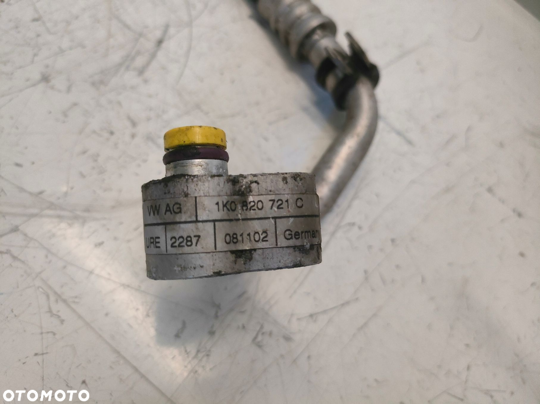 AUDI A3 8P 1.9 TDI 3-DRZWI 03- PRZEWÓD KLIMATYZACJI - 6