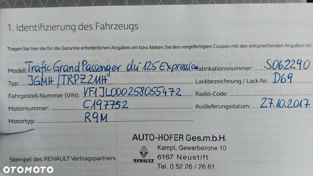 Renault Trafic ENERGY Grand Combi Expression - 36