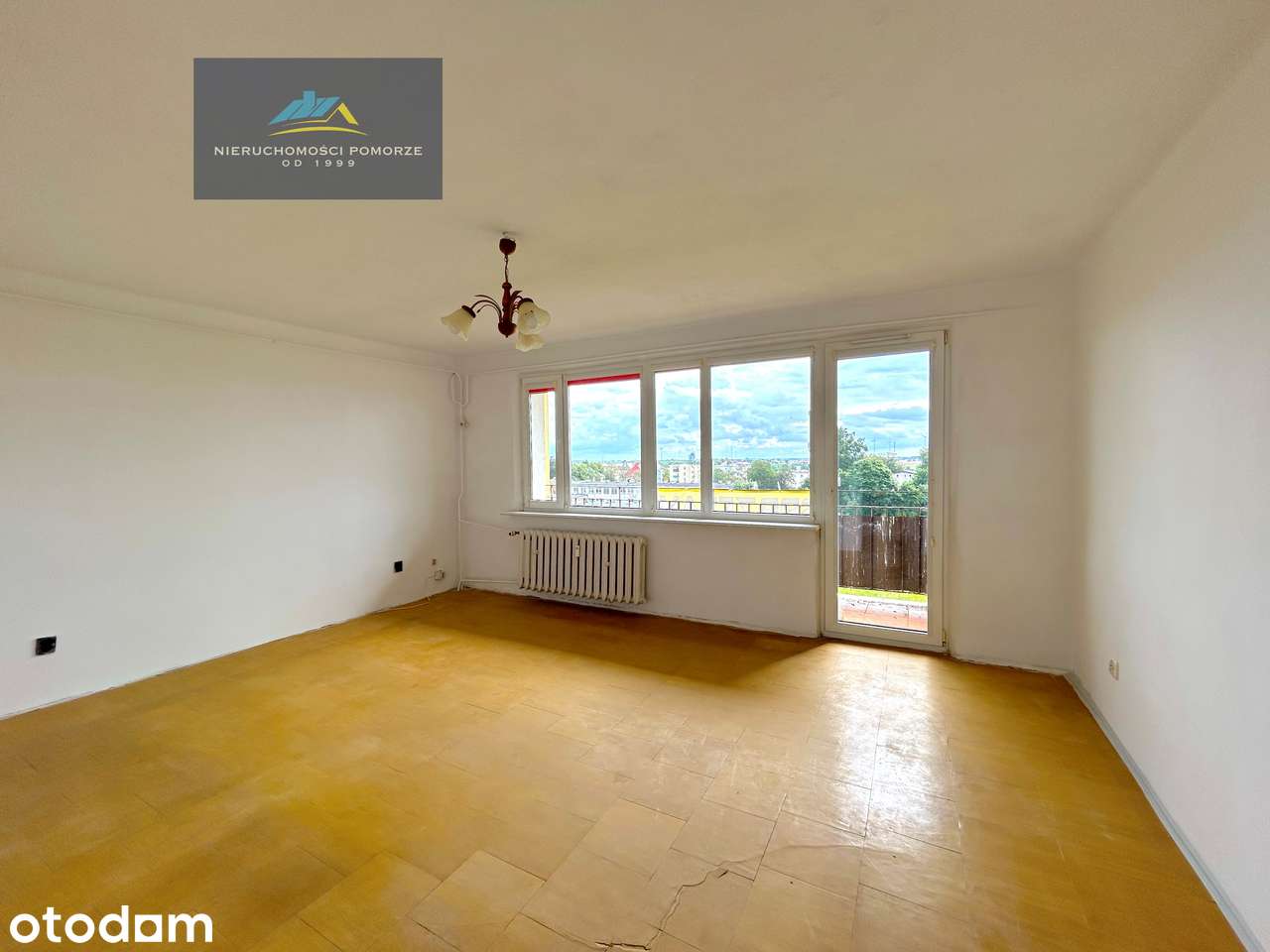 3 pokoje balkon Człuchów do remontu