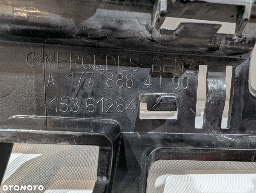MERCEDES A-KLASA W177 GRIL KRATKA ZDERZAKA A1778884100 - 5