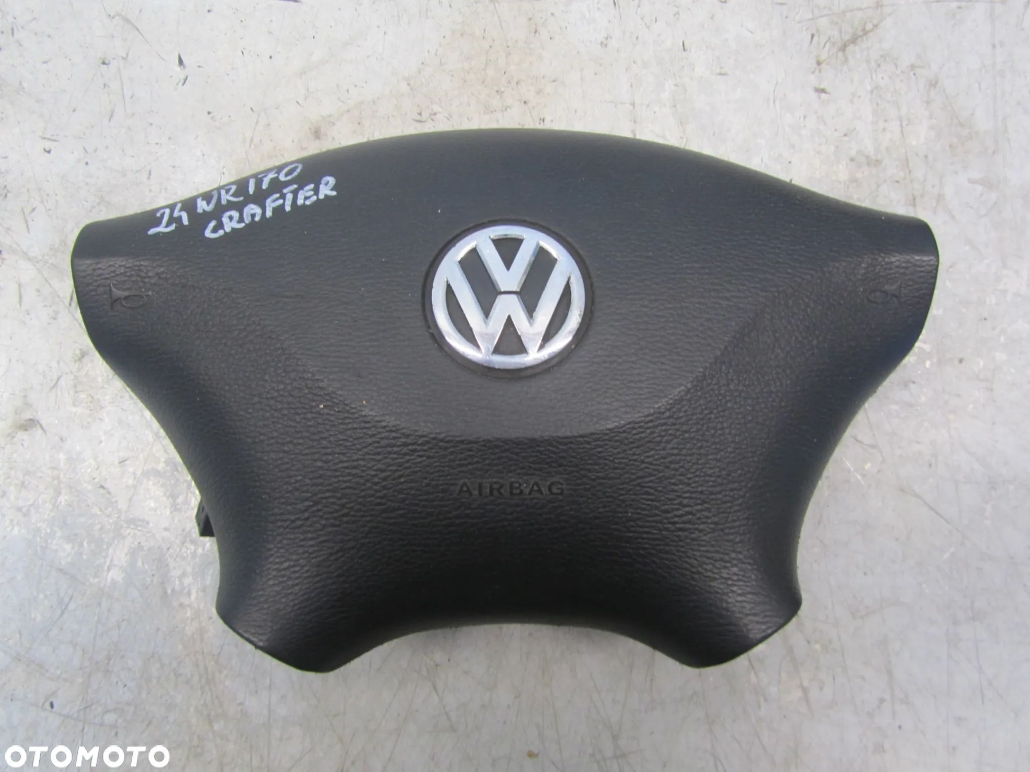 volkswagen crafter 06-16r poduszka powietrzna w kierownicę - 1