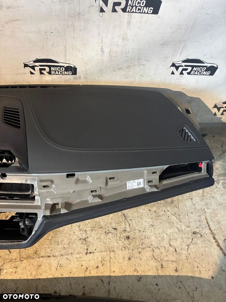 DESKA ROZDZIELCZA KOKPIT KONSOLA BMW G30 G31 M5 F90 MERINO LIFT HUD - 6