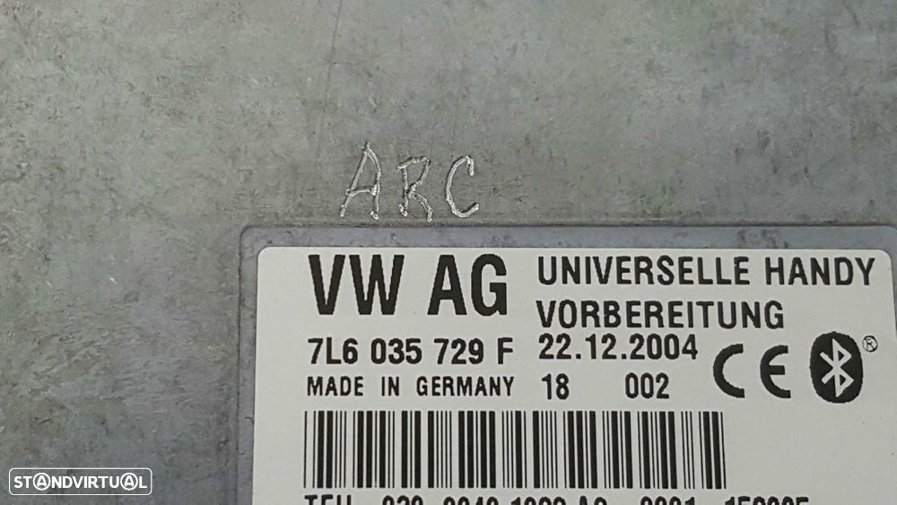 UNIDADE DE CONTROLE BLUETOOTH VOLKSWAGEN TOUAREG (7LA) TDI V6 - 2