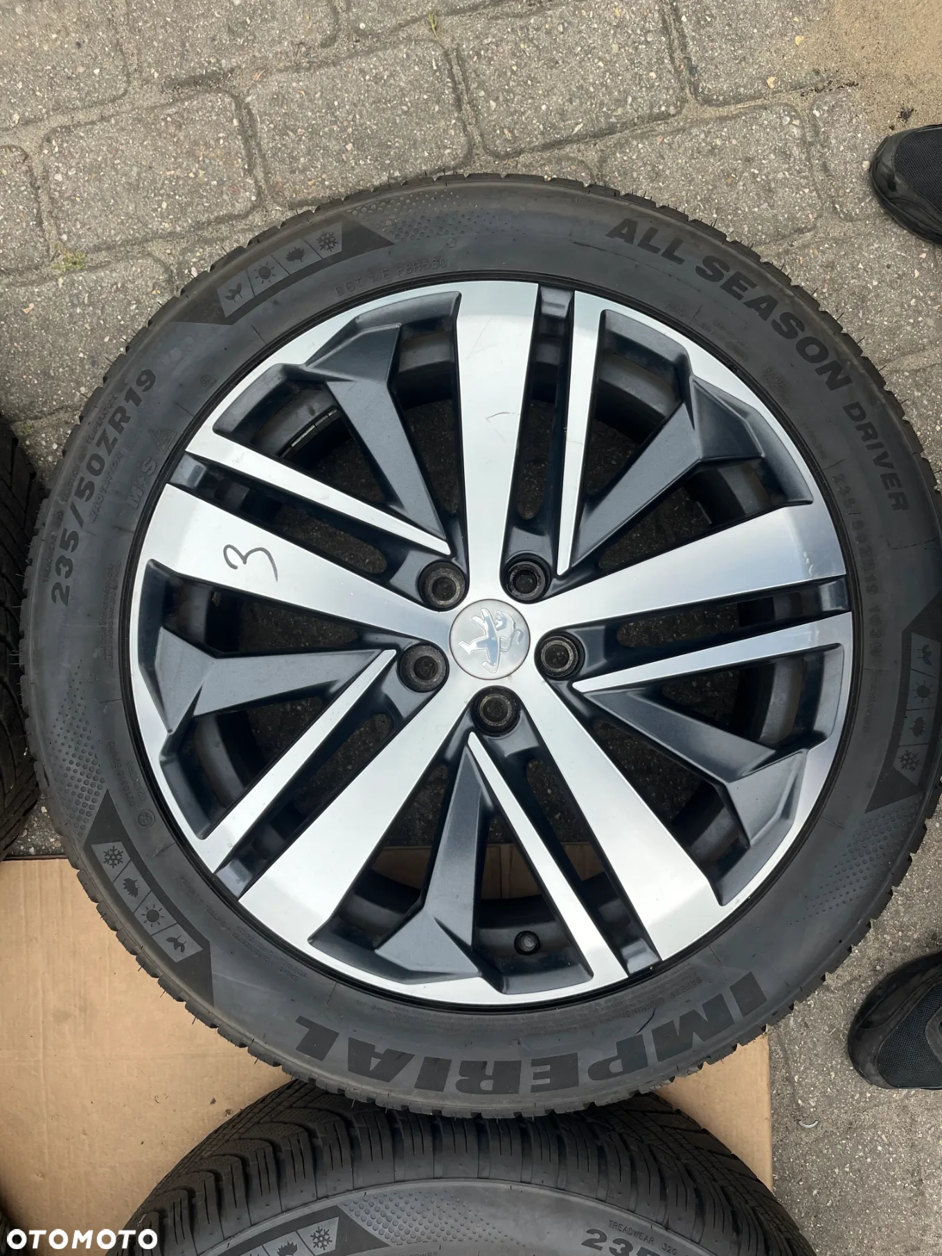 PEUGEOT 3008 II 5008 II GT 7,5x19 ET42 9820411177 FELGI ORYGINAŁ - 6