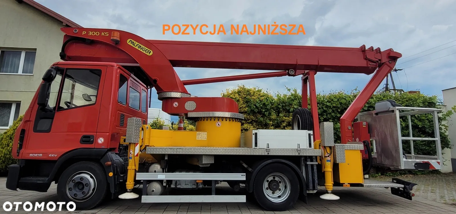 Iveco podnośnik koszowy 30 m Palfinger P300 KS Wumag WT zwyżka Ruthmann Bison TKA - 16