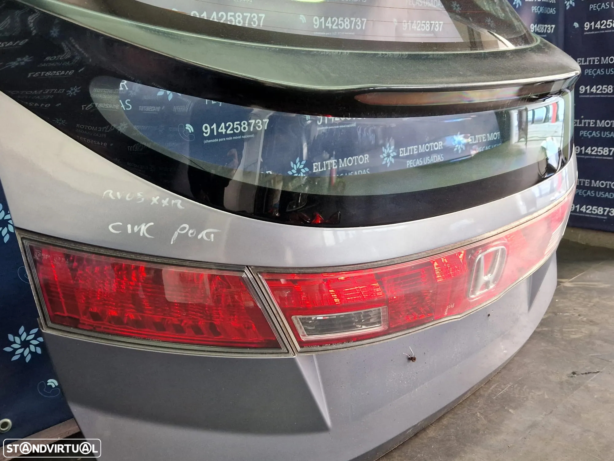 Tampa de mala usada HONDA CIVIC VIII 8 2.2 CTDI FN FK FAROLINS ENVIO GRATUITO - 5