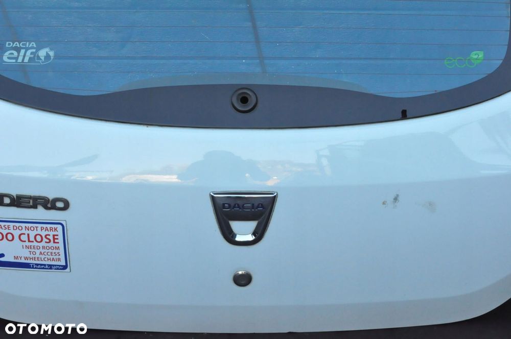 DACIA SANDERO II KLAPA BAGAŻNIKA TYŁ TYLNA - 2