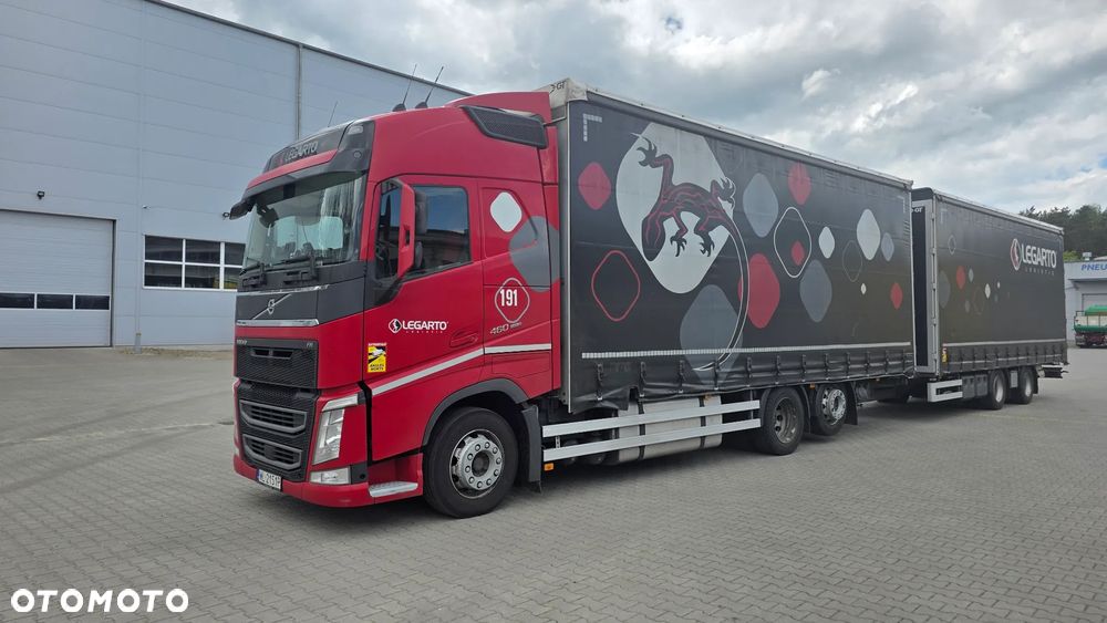 Volvo Volvo FH 460 / ZESTAW TANDEM 120M3 / 7,7m+7,7m /PRZEJAZDOWY / SALON PL / ZŁOTY KONTRAKT SERWISOWY - 1