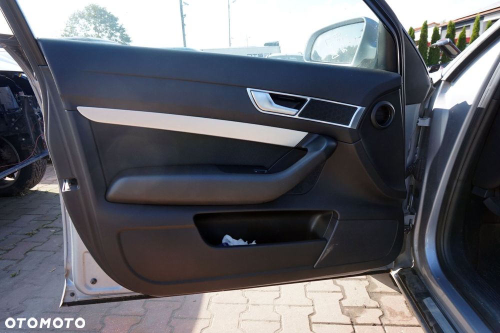 DRZWI PRZEDNIE LEWE A6 C6 SEDAN LY7J  SREBRNY AUDI 2004-2008 - 6