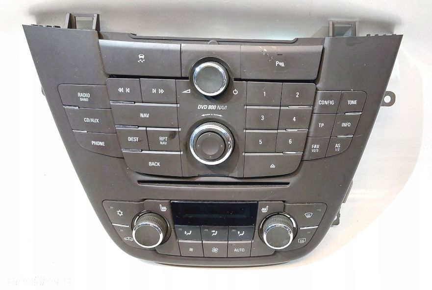 radio panel klimatyzacji opel insignia a 13277913 - 2