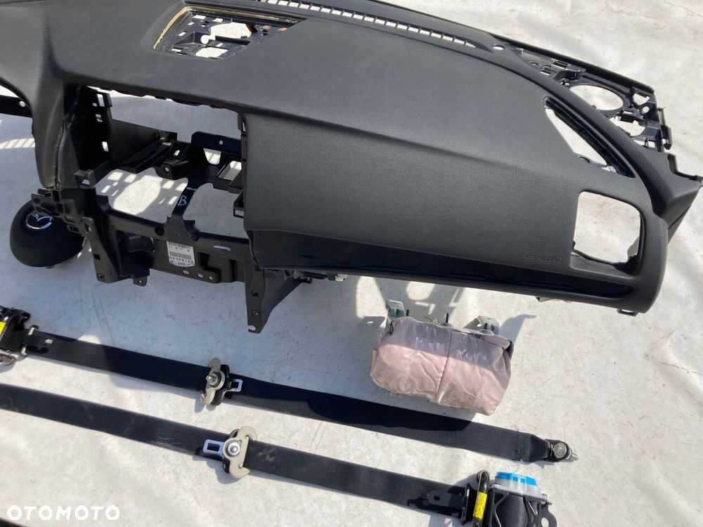 mazda 6 gj deska kokpit konsola poduszki pasy - 6