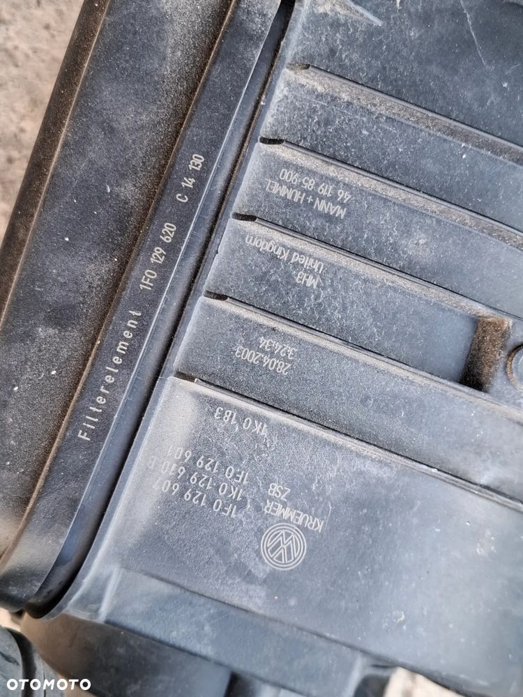 OBUDOWA FILTRA POWIETRZA REZONATOR VW AUDI SEAT SKODA 1.6MPI 2.0FSI SLASK WYSYLKA - 3