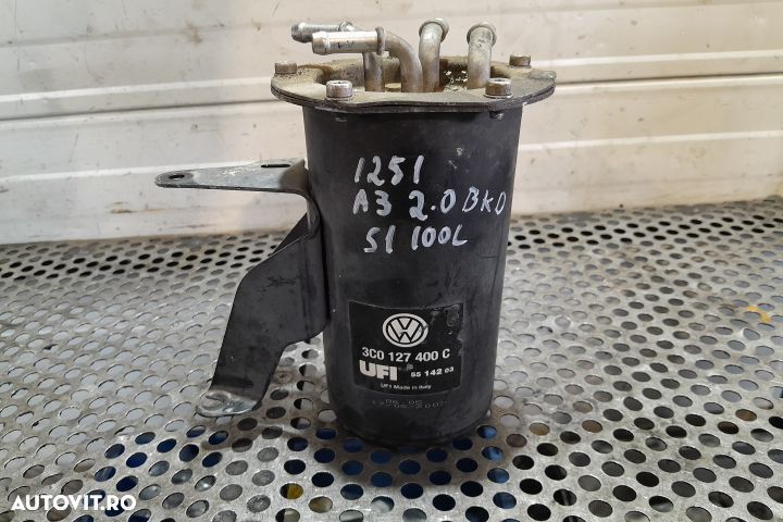 Carcasa filtru motorina 3C0127400C 3C0127400C Audi A3 8P/8PA [facelif - 2