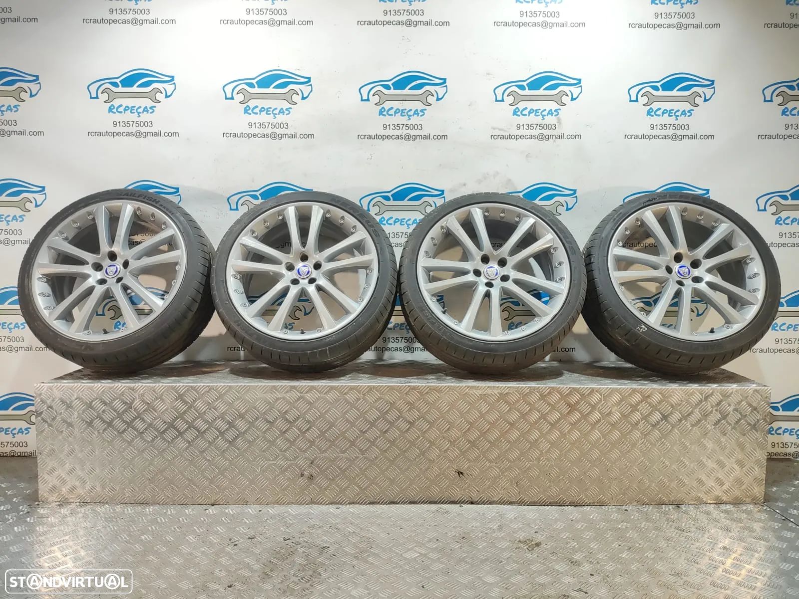 Jantes 20 originais JAGUAR XF X250 8,5J ET49 5x108 - 1