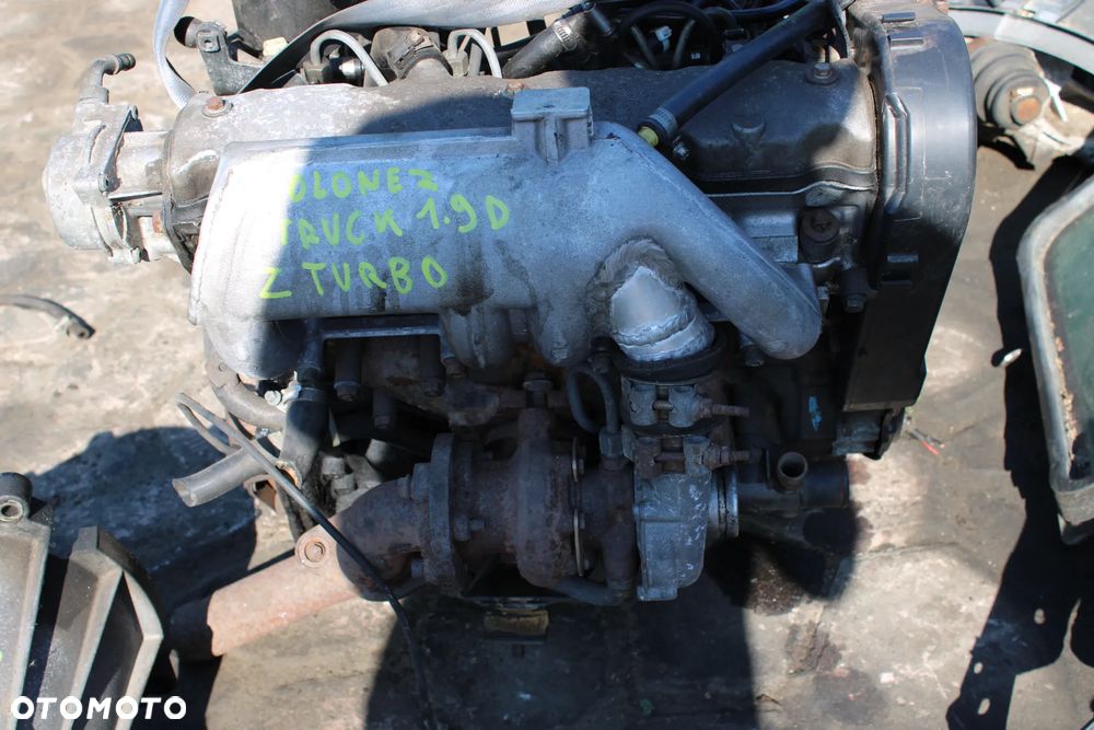 Silnik polonez Truck 1,9 TD d8A kpl jak na foto - 2