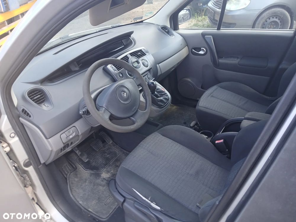 renault scenic II silnik 1.6 16v k4m766 skrzynia sanki belka przód tył wahacz zacisk - 3