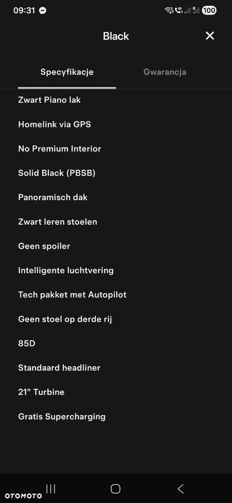 Tesla Model S 85D Allradantrieb - 19