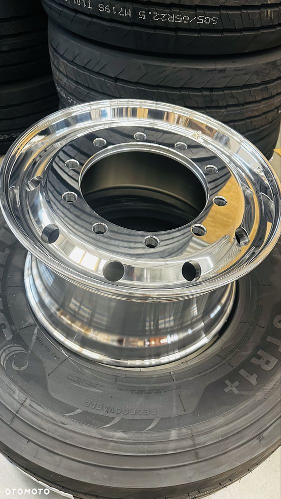 1150netto Promocja FELGA aluminiowa 11.75 22.5 ET120 ALU 11 22 naczepa - 1