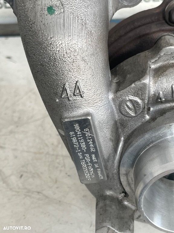 Turbina HoneyWell 1870257 8198721 95525951 9804119380 Opel Ford Peugeot Citroen 1.5HDI 1.6.HDI 1.5TDCI 1.6 tdi 2009 2010 2011 2012 2013 2014 2015 2016 2017 2018 2019 2020 2021 2022 2023 2024 - 5