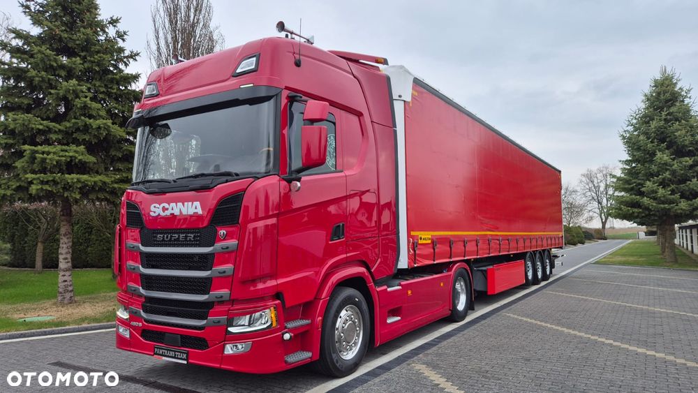 Scania Zestaw SCANIA S460 2023 ROK. NACZEPA WIELTON FIRANKA 2023 ROK - 1
