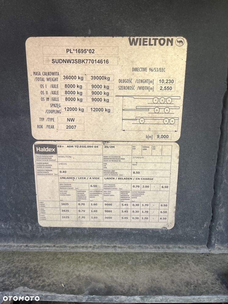 Wielton NW33S - 9