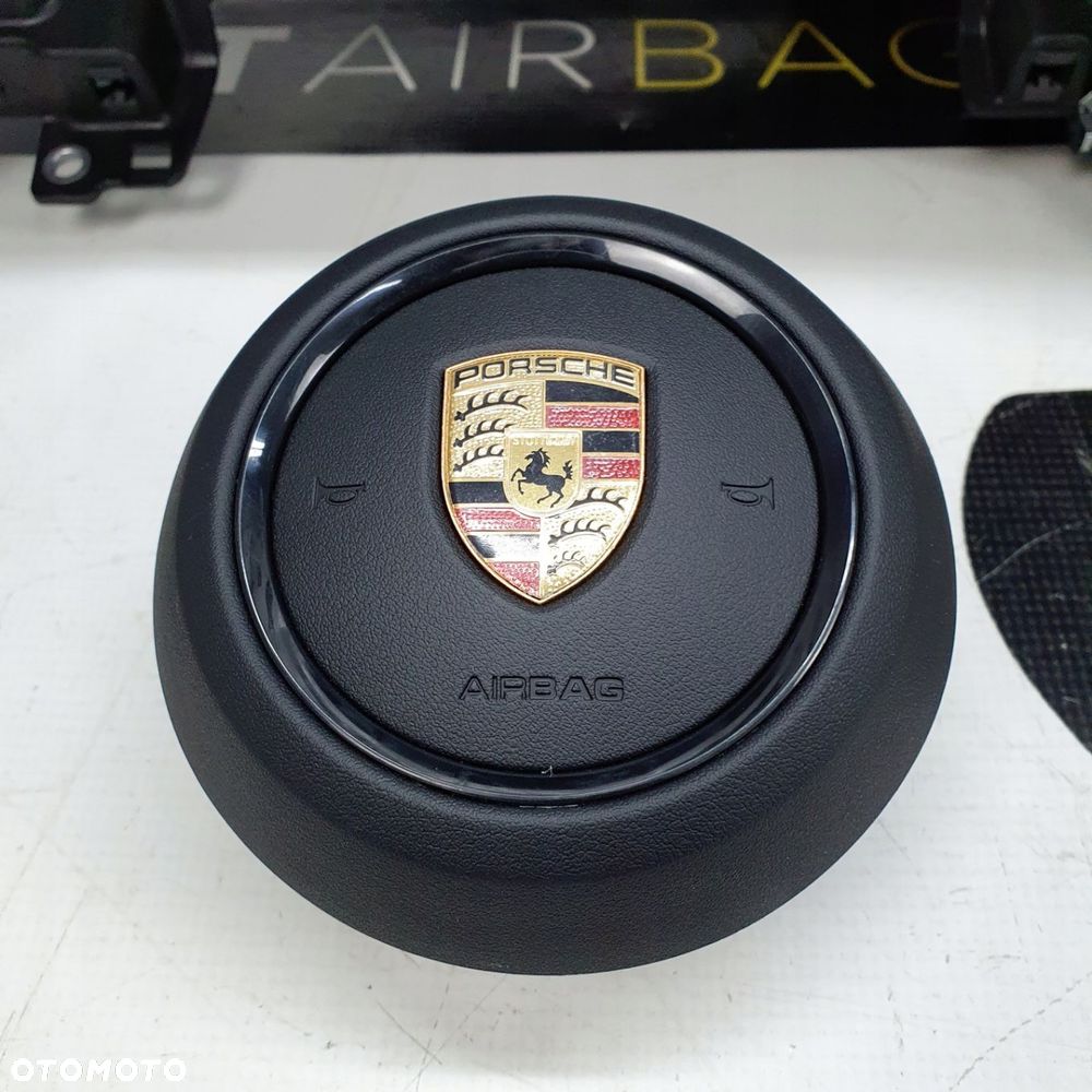 PORSCHE CARRERA 911 992 DESKA ROZDZIELCZA KONSOLA KOKPIT PULPIT PODUSZKI AIRBAG AIR BAG KIT SET - 10
