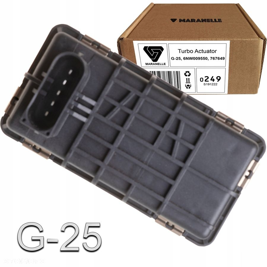 Nastawnik sterownik G-25, 6NW009550, 767649 turbiny Range Rover IV - 3.0 SDV6 - 3