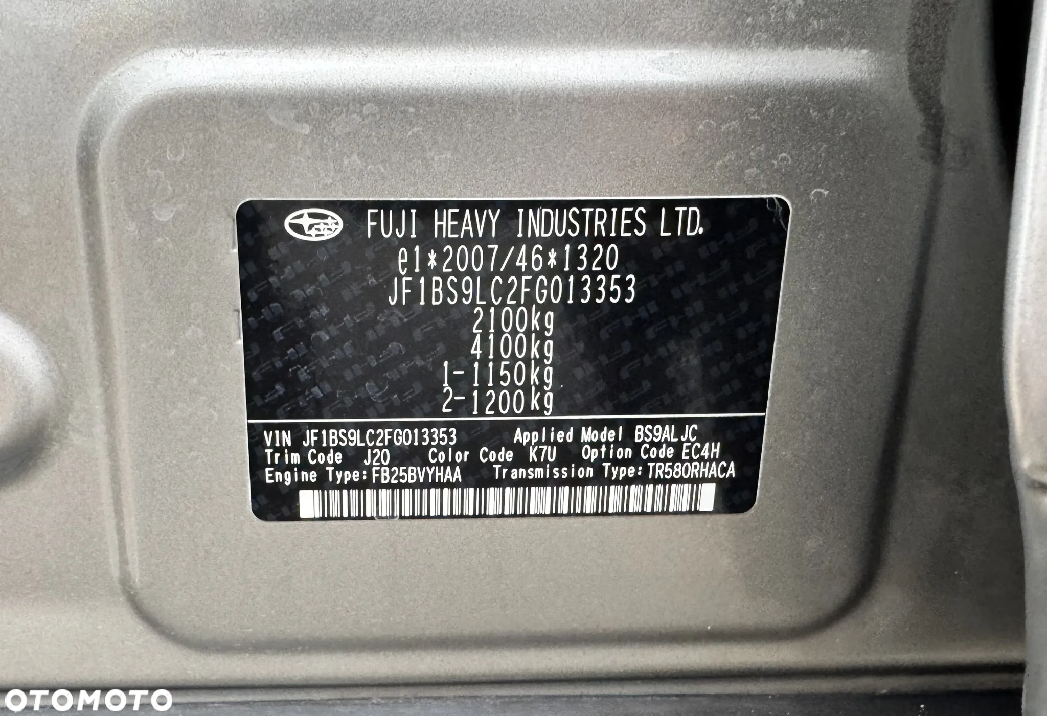 Subaru Outback 2.5i Exclusive - 39