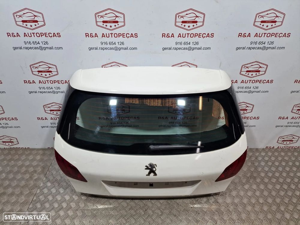 Tampa da Mala Peugeot 308 2015 carro 5 portas - 3