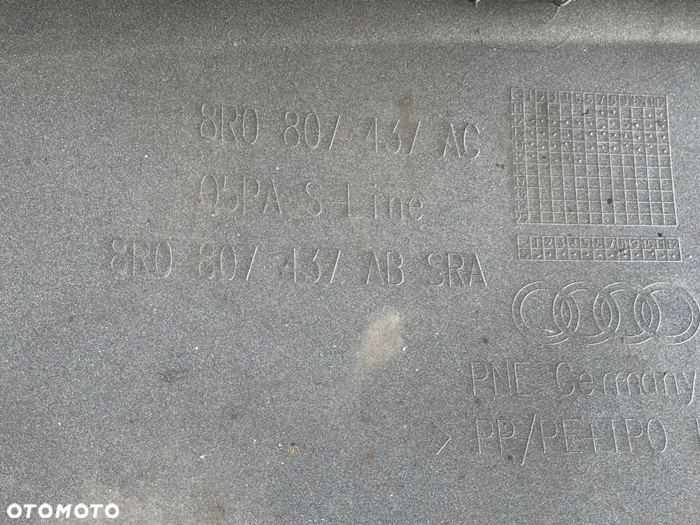 Audi Q5 8R0 S-Line lift 13-16 zderzak przedni - 11