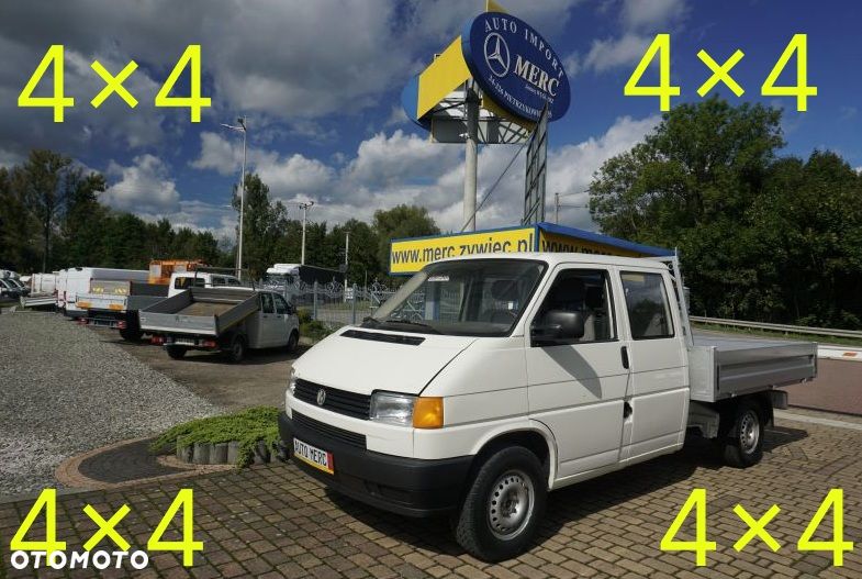 Volkswagen T4 4x4 doka skrzynia brygadówka SYNCRO - 1