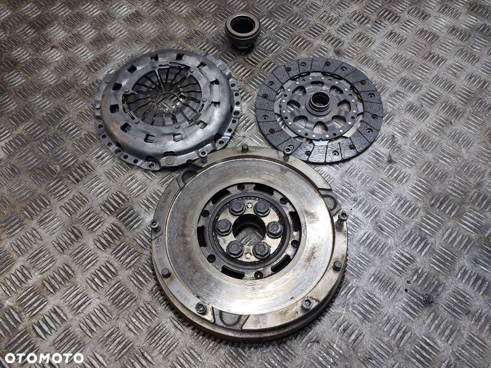 KOŁO DWUMASOWE + TARCZA DOCISK ŁOŻYSKO BMW E46 LIFT 2.0 16V N42 N46 7512693 - 1