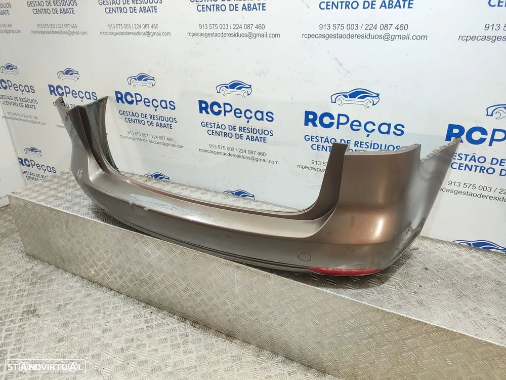 Parachoques Traseiro Tras Volkswagen Touran 1T3 2° Facelift com Sensores de Estacionamento Original - 7