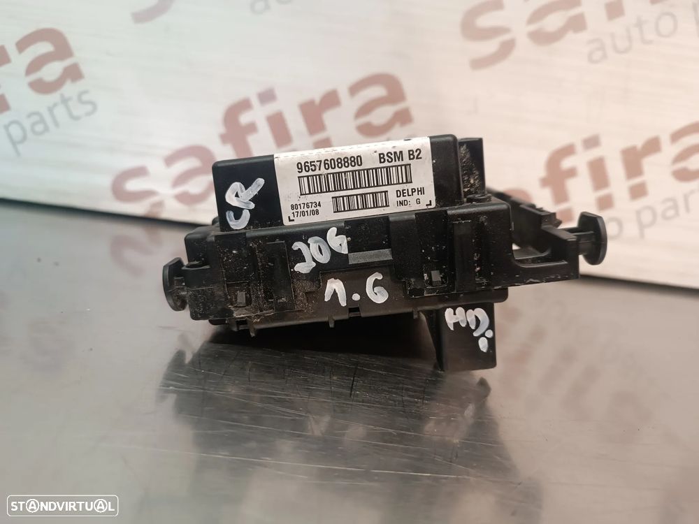 CAIXA DE FUSIVEIS PEUGEOT 206 / PARTNER / CITROEN BERLINGO BSM B2 9657608880 - 2
