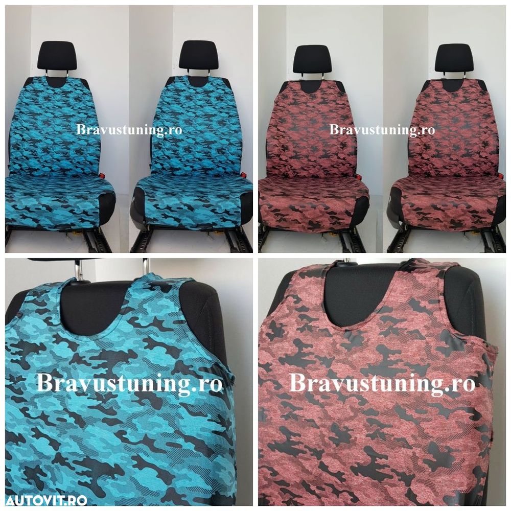 Huse scaun auto tip maieu 2 buc/set BUMBAC - 2