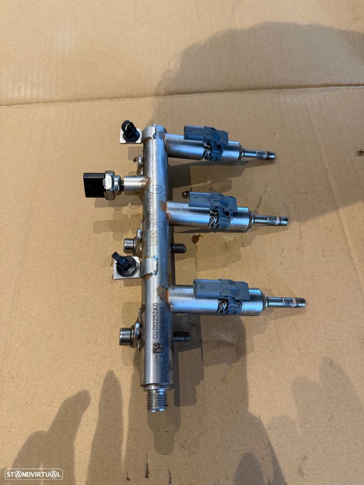 Injetores com régua de injecção Fiat 500 - Motor 55282151 - 2