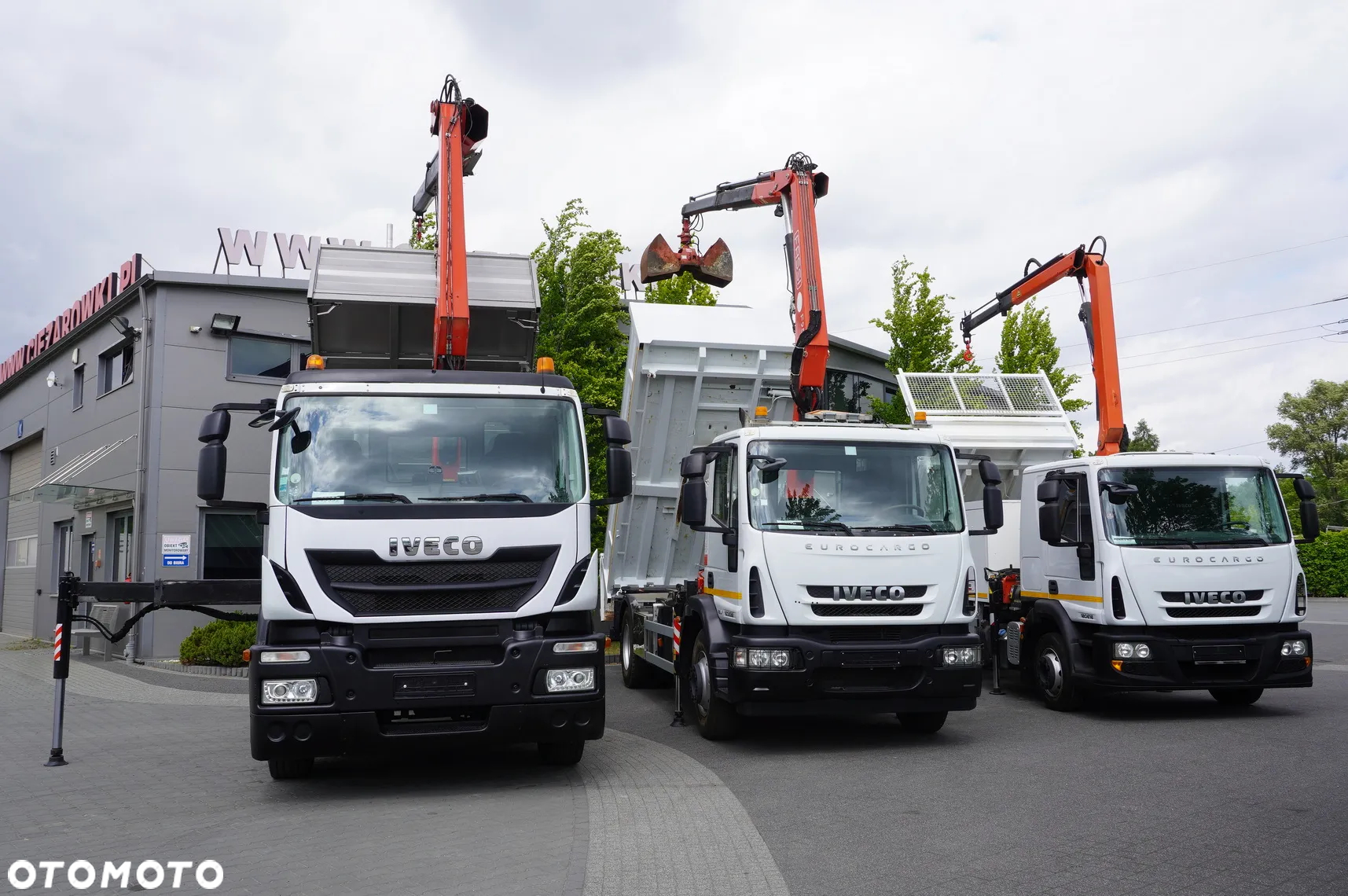 Iveco Stralis 310 E6 / NOWA Wywrotka 3-stronna / Dźwig Fassi F135 z pilotem - 3