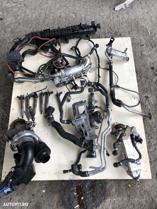 Anexe motor b57. Euro 6 bmw seria 730xd g11 g12 egr racitor  Turbina turbo turbosuflantă tubulatură injector injectoare - 1