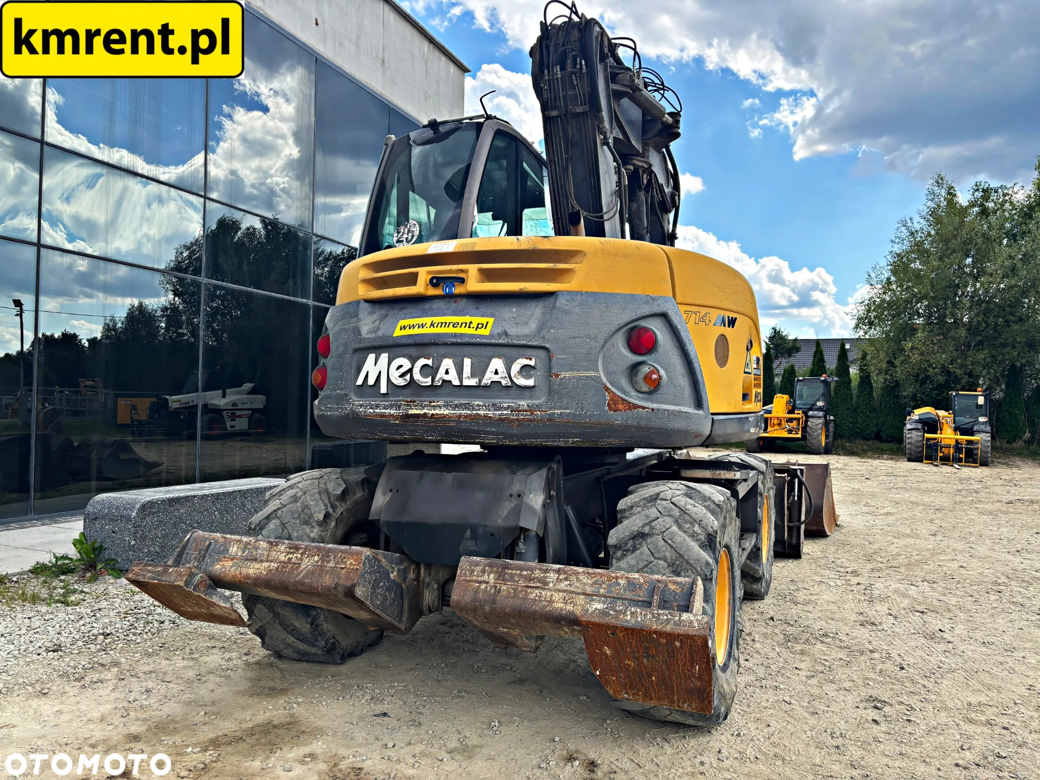 Mecalac 714 MW KOPARKA KOŁOWA 2010R. | CAT LIEBHERR 313 315 312 JCB JS 145 - 18