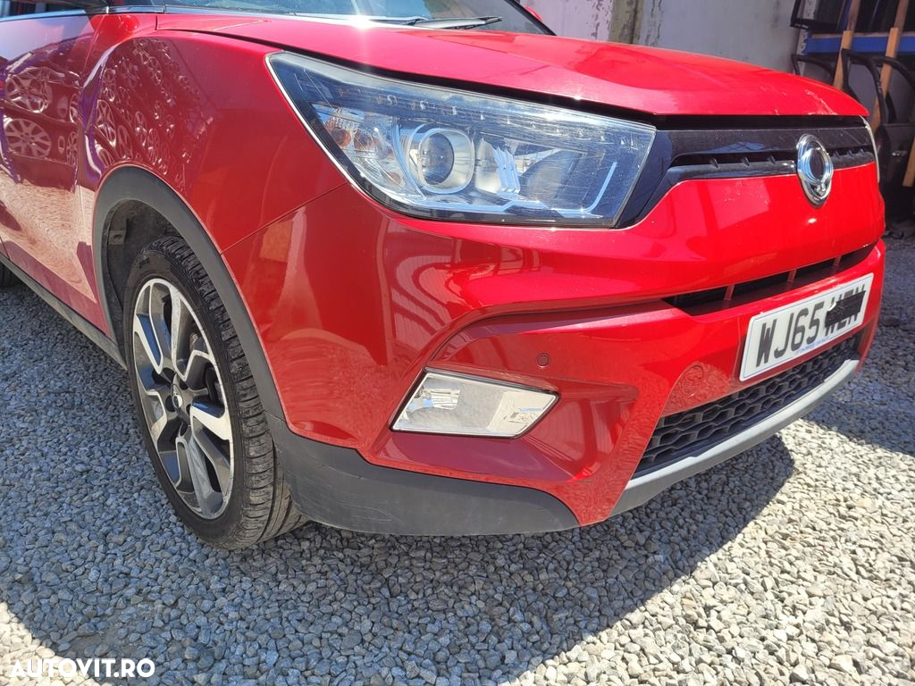 Bara fata SsangYong Tivoli - Flaming Red Pear RAM (1290) model fara spalatoare far - 2