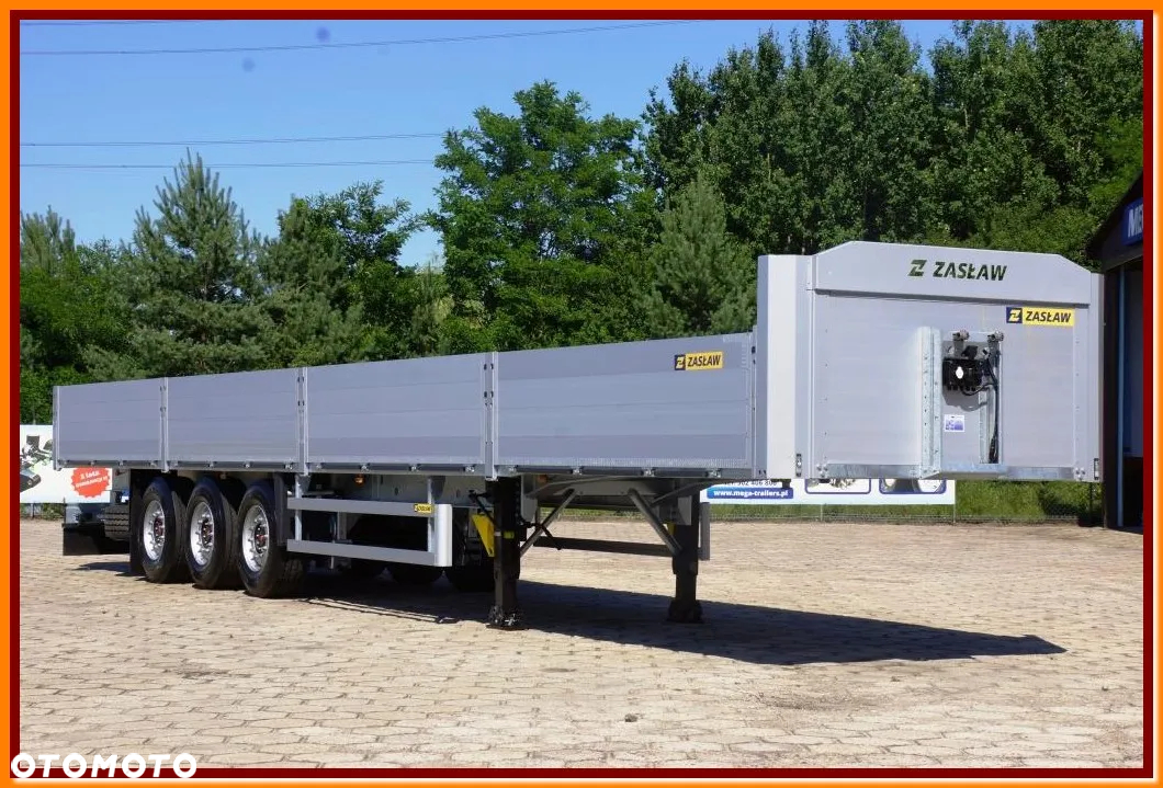 Zaslaw Pokład 13,60 m, MOCNA KRATOWNICA, burty aluminiowe !!! - 10
